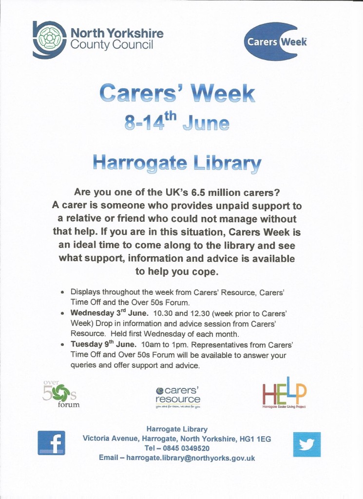Carers Week poster 2015